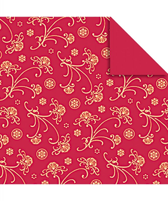 Faltblätter Aurelio Stern „Antares” 33 Blatt rot/gold, 110 g/m² Art.-Nr.: 34415500F