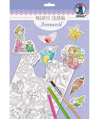Magnetic Coloring „Dreamworld“, 30 verschiedene Stanzmotive Art.-Nr.: 43020001