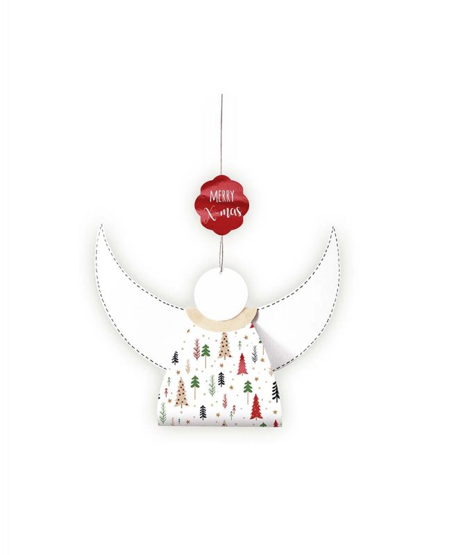 Designkarton „Christmas“ 200 g/m² DIN A4, 5 Blatt sortiert in 5 Motiven, 20 Sticker in verschiedenen Designs Art.-Nr.: 62454605F