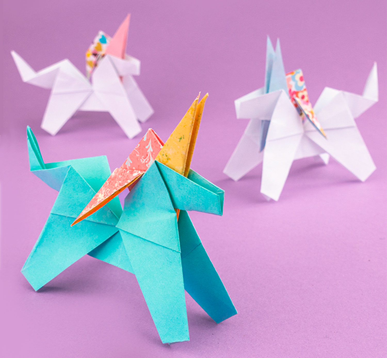 Origami Pferd Anleitung Einfach