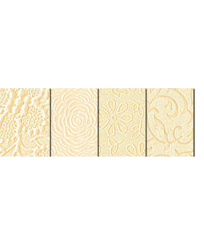 Noblesse Cream Handmade Paper 200 g/m², 23 x 33 cm, 8 Blatt sortiert in 4 Motiven Art.-Nr.: 61600001