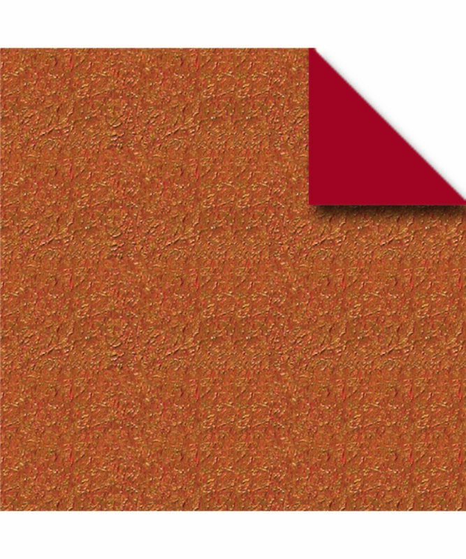 Faltstreifen Designpapier, Set enthält Materialien für 2 Sterne, 33 Blatt 7 x 30 cm, „Crush paper”, einseitig glänzend mit Metalliceffekt kupfer, Rückseite rot bedruckt, inklusive Bastelanleitung Artikel Nr.: 16050000