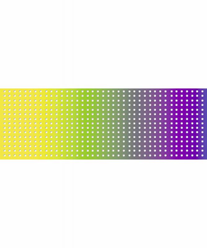 Regenbogen-Lochkarton 34 x 50 cm, 10 Blatt sortiert in verschiedenen Farbkombinationen 300 g/m²