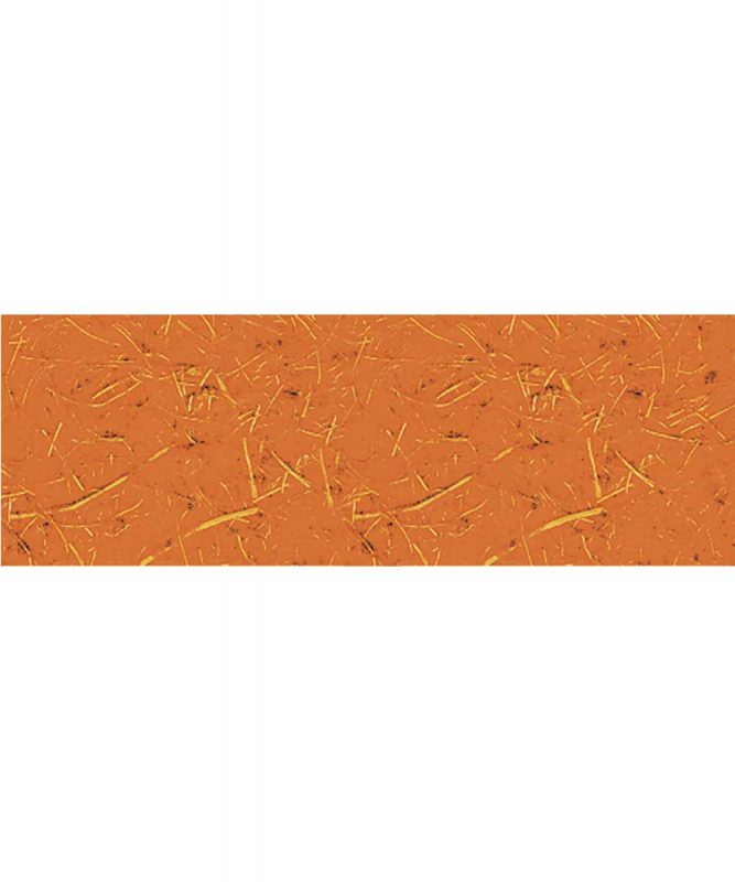 Kokospapier Handgeschöpftes Naturpapier aus Baumwolle, mit Kokosfasern, 250 g/m² 50 x 70 cm Art.-Nr.: 14212241 orange